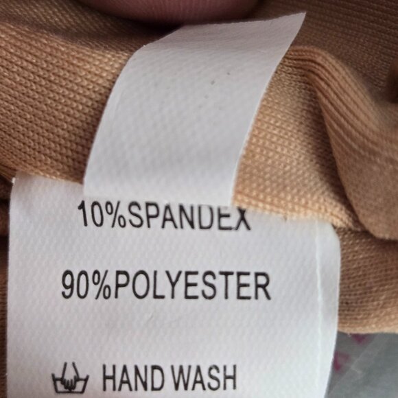 3/$25 NWOT | Tan Nude Ruched Sweetheart Neck Crop Top Camisole | Medium - Picture 3 of 5